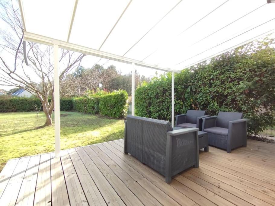 Logement Au Calme Avec Jardin Proche De Vannes Elven Ngoại thất bức ảnh